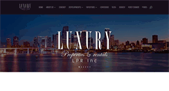 Desktop Screenshot of luxurypropertiesfl.com